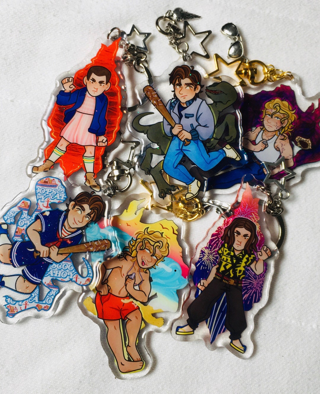 STRANGER THINGS Charms Etsy
