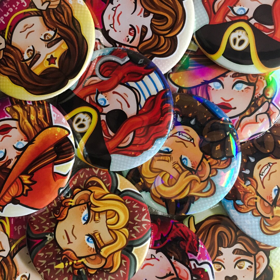 STRANGER THINGS: Halloween Buttons - Etsy