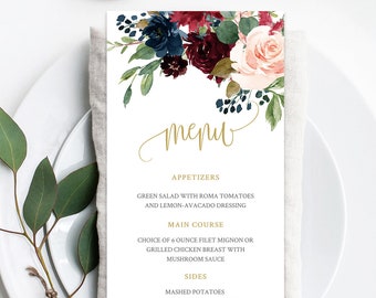 Menu / Place Cards