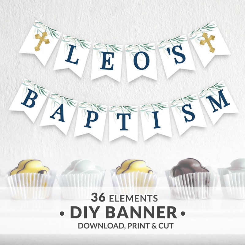 Printable Baptism - Etsy