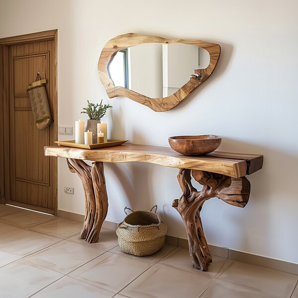 Narrow Console Table - Etsy New Zealand