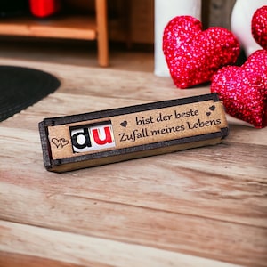 YOU...| engraved wooden box without Duplo | Valentine's Day | Chocolate | small souvenir | Gift Box | Mother's Day | Father's Day |