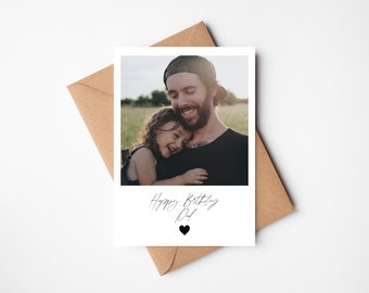 Personalized Photo Birthday Card: Instant Style, Eco-Friendly