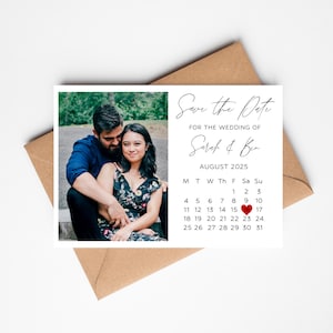 Réservez la date | Réservez votre date photographique | Réservez les cartes calendrier | Faire-part de mariage