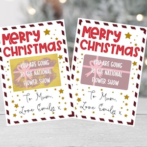 Regalo personalizzato di Buon Natale da grattare / Regalo da rivelare / Regalo per insegnanti / Regalo di Natale per la famiglia / Cartolina regalo per le festività