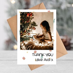 carte de correspondance personnalisée pour Noël photo de Zazzle.be Liste d'envies Vous avez des idées ? postale de vacances en famille | Carte de remerciement de Noël