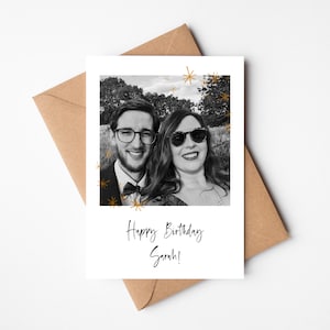 Biglietto di compleanno personalizzato / Buon compleanno / Immagine / Biglietto fotografico / Fotografia