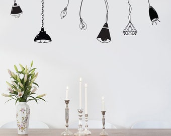 Lampe Schablonen Etsy