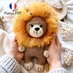 PATTERN Bill the lion crochet pattern lion