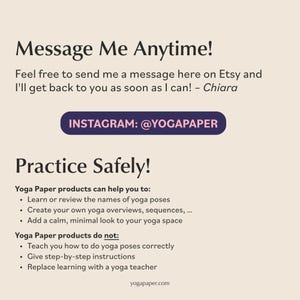 400+ Yoga Pose Stickers: Digital PNG Files, Canva Templates image 9