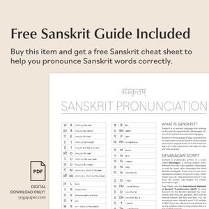 Shakti Bija Mantra Prints: Sanskrit Yoga Poster (PDF Download) image 5