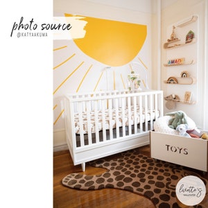 Grandi murales Carta da parati Sole giallo Carta da parati per camerette Carta da parati staccabile e adesiva Carta da parati rimovibile Design minimalisti per pareti decorative