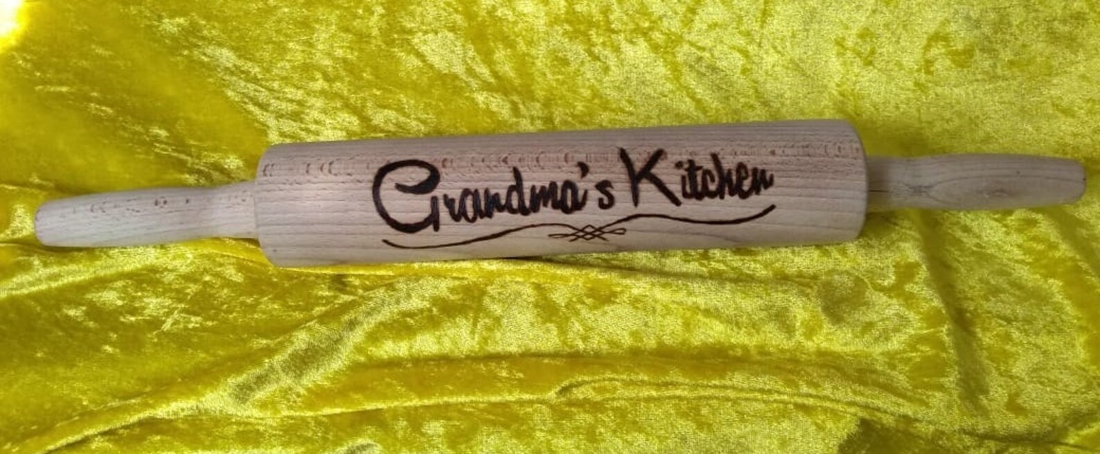 Grandma's Kitchen Rolling Pin Etsy