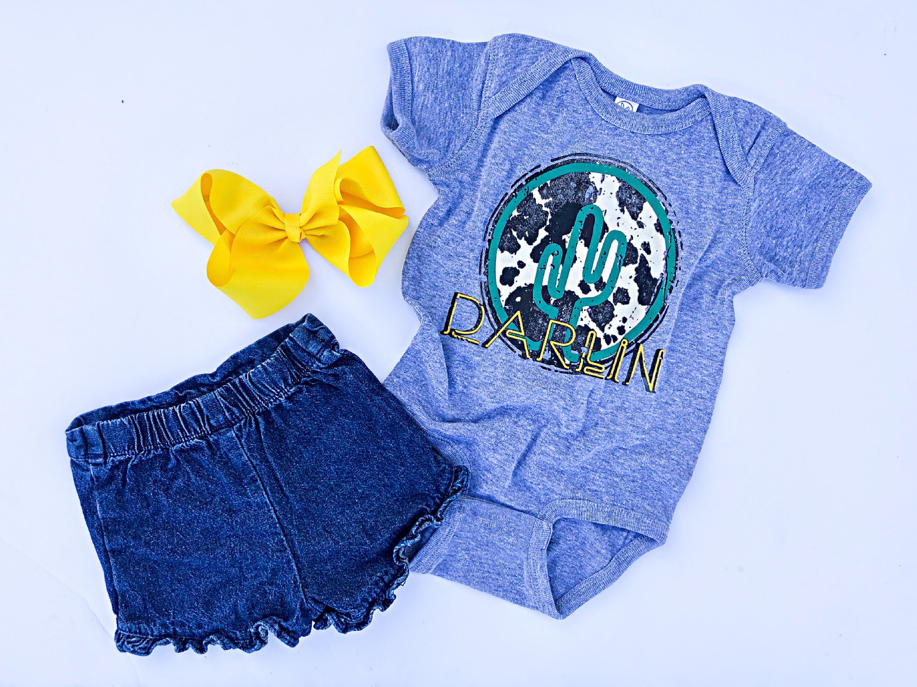 Darlin shirt girls western shirt cowhide shirt baby girl Etsy