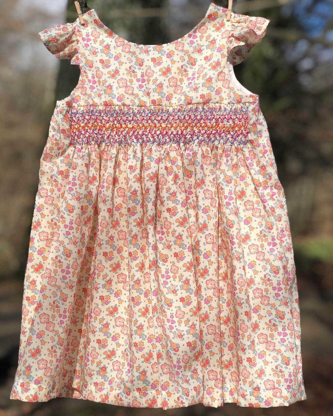 Liberty of London Ella and Libby Dress With Smocks - Etsy