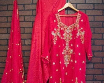 Indian Salwar Kameez Suit Churidar Long 
