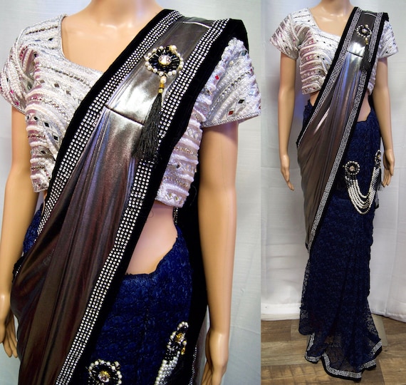 one minute saree party wear