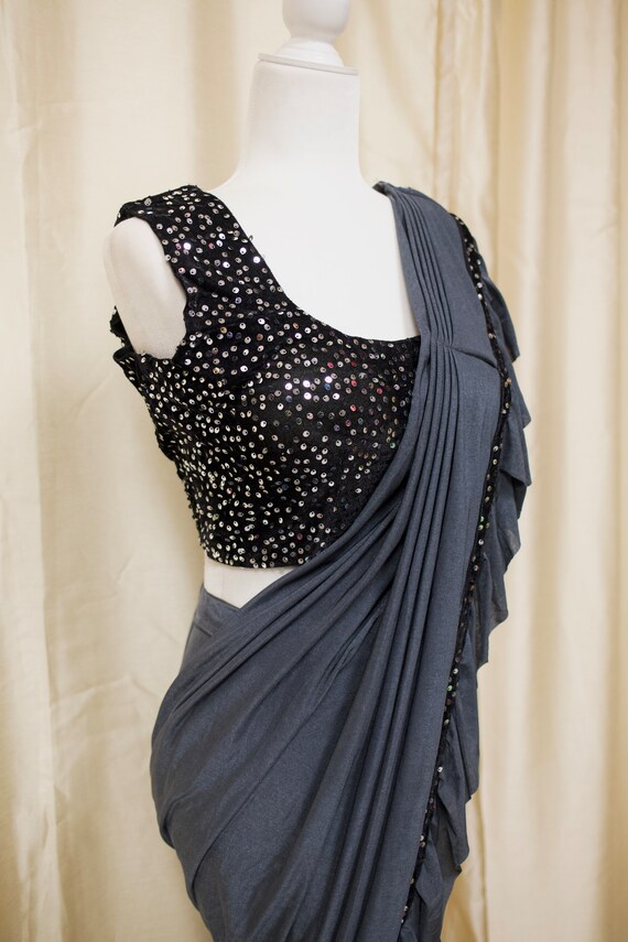Ruffle 2025 saree blouse
