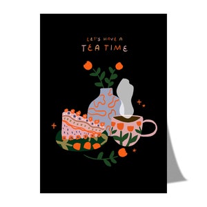 Tea Time - Postcard A6