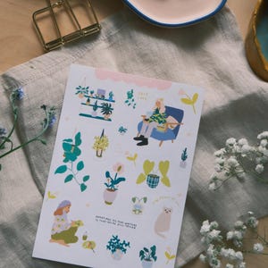 Feuille d'autocollants (Croyez en vous) - Édition journal