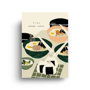 Ramen Party - Postcard A6