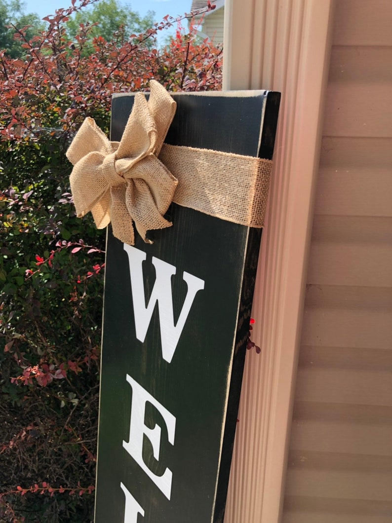 porch sign Tall porch sign Porch decor Etsy