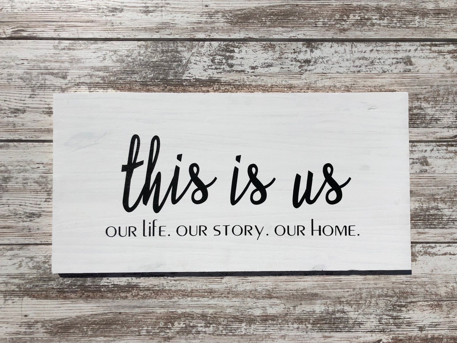 This is us sign this is us wood sign our life our story our Etsy