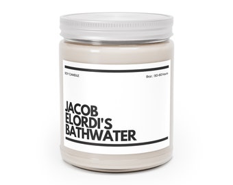 Bougie d’eau de bain de Jacob Elordi - La bougie originale Saltburn - Cadeau pour elle/Cadeau pour lui