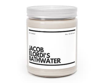 Vela de agua de baño de Jacob Elordi - La vela original de Saltburn - Regalo para ella/regalo para él