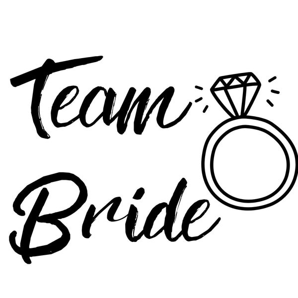 Team Bride, Bride, Team, Ring, Bridal,