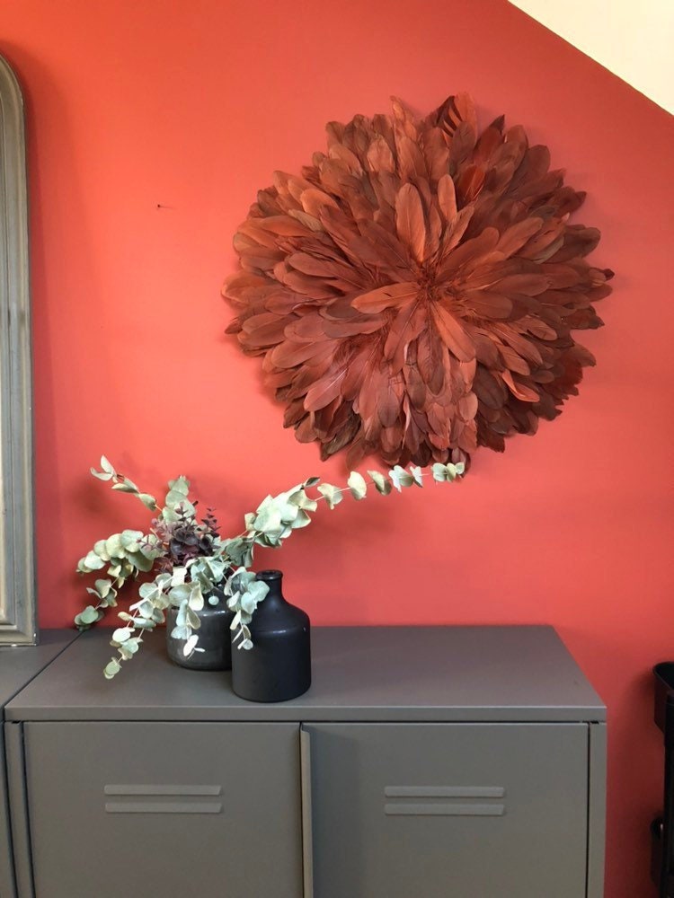 Décoration Murale Plumes Jujuhat Colorées