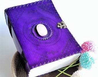 1000 Seiten Leder Journal, Custom Journal Lock, handgemachte Geschenke für ihn, sie
