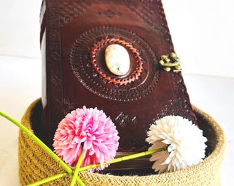 Big Fat Leather Journal with 600 Page