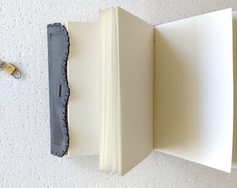 Diario in pelle grande, diari con lucchetto, diario in pelle fatto a mano, diario in pelle vintage, diario vuoto, libro degli incantesimi, album da disegno, quaderno