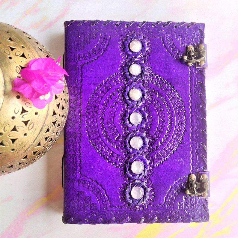 Pack of 2 Large Handmade Leather Journals Owl Journal With Etsy