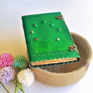600 pagine Deckle Edge Paper Leather Journal, Antique Journal Notebook