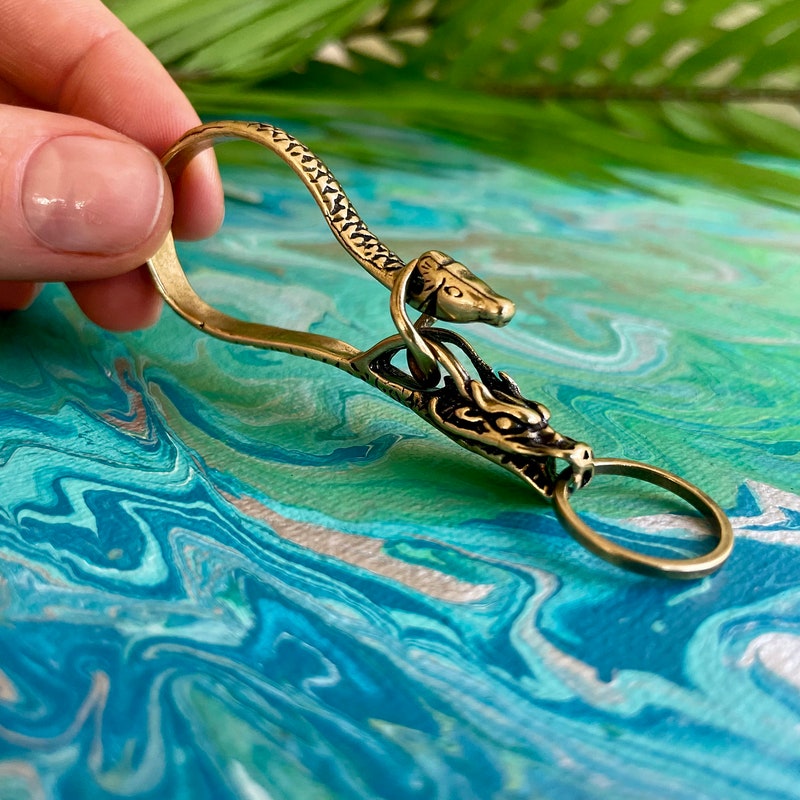Snake Keychain - Etsy