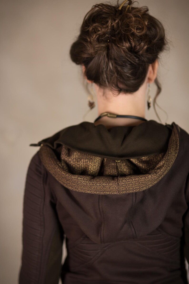 Cyberpunk Jacket and Apocalyptic Clothing for Futuristic Clothing and Star Wars Cosplay | Steampunk Jacket image 13
