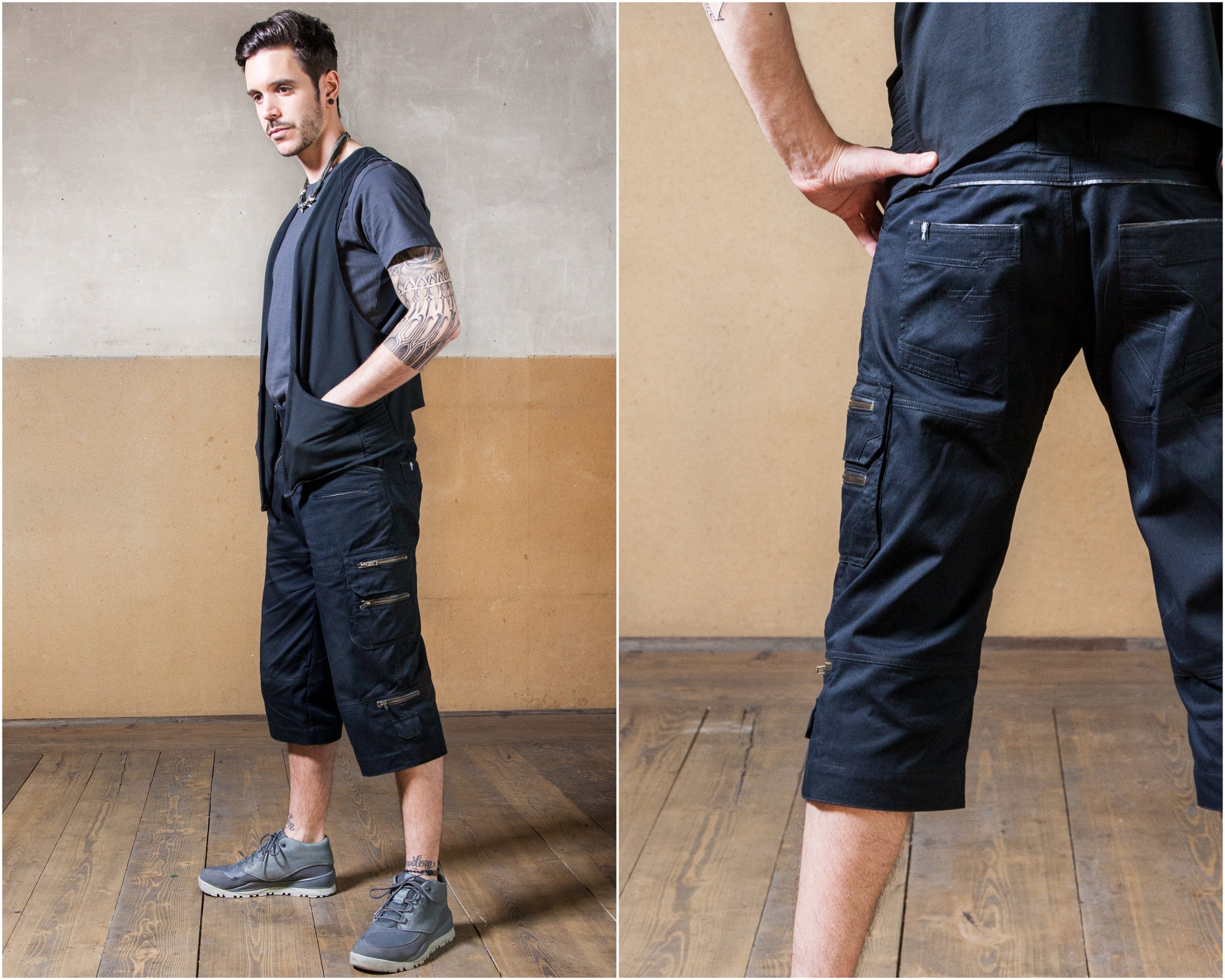 Festival Clothing Cargo Pants Shirt for 