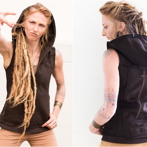 Jedi Women Vest Post Apocalyptic Cyberpunk Clothing Pirate Vest and Star Wars Jacket