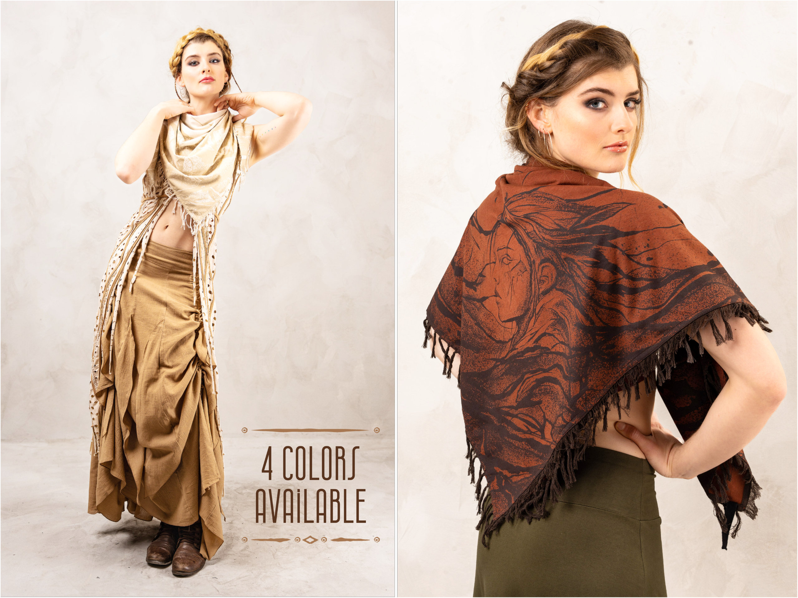 帽子 todayful yuge fabric farm scarf Tawakal Art & Craft Pashmina 100% Cashmere Scarf Blue Gray
