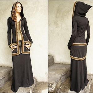 Gothic Skirt for Women and Streetwear for Dark Mori Festival Wear for Gothic Girl Cyberpunk Women