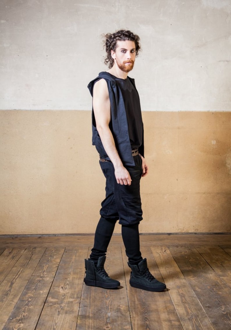 Ninja Pants Harem Pants Women Mens Harem Pants Cyberpunk | Etsy