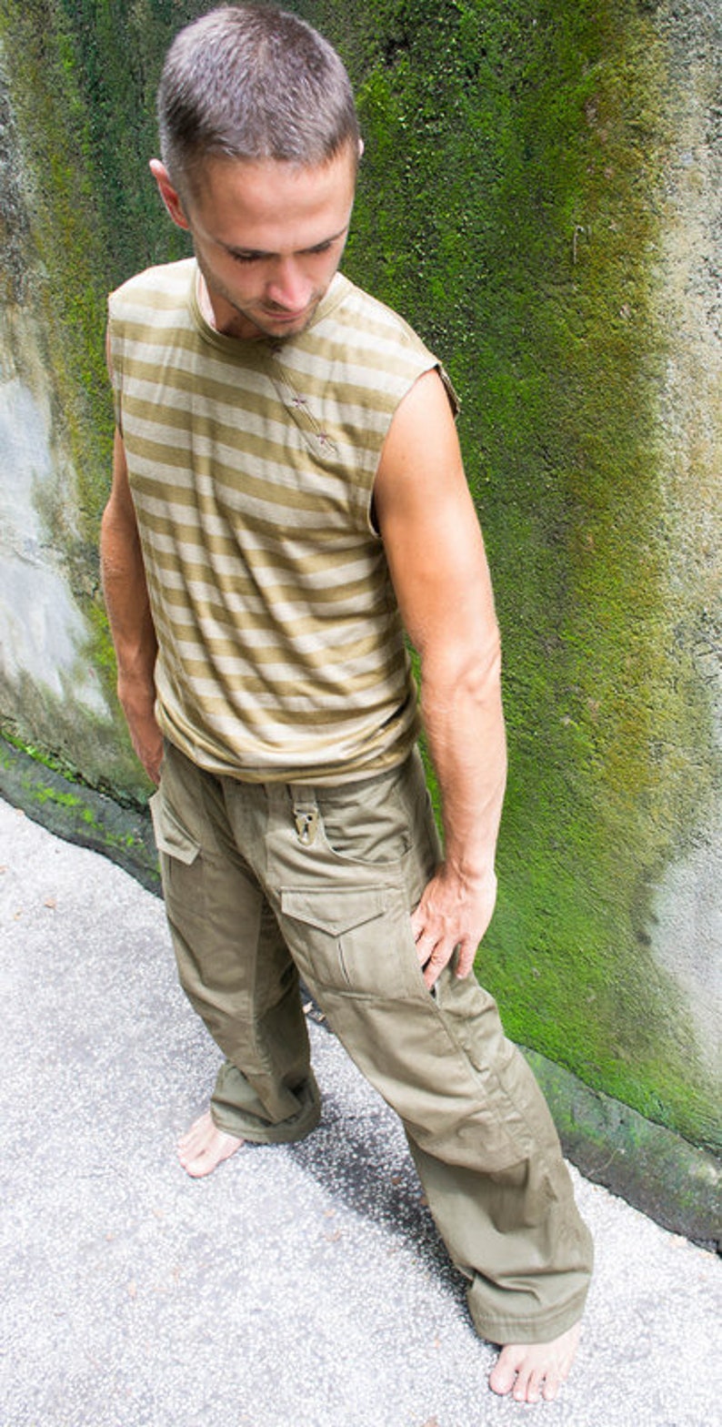Rave Outfit Army Pants Cargo Pants Men Mount Comfort Pant Army Cyberpunk Pants Climbing Pants