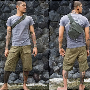 Army Pants and Cargo Pants Men | Cyberpunk Pants | Rave Outfit | Climbing Pants | Short Pant Olive