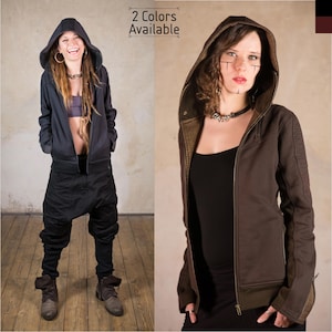 Cyberpunk Jacket and Apocalyptic Clothing for Futuristic Clothing and Star Wars Cosplay | Steampunk Jacket image 1