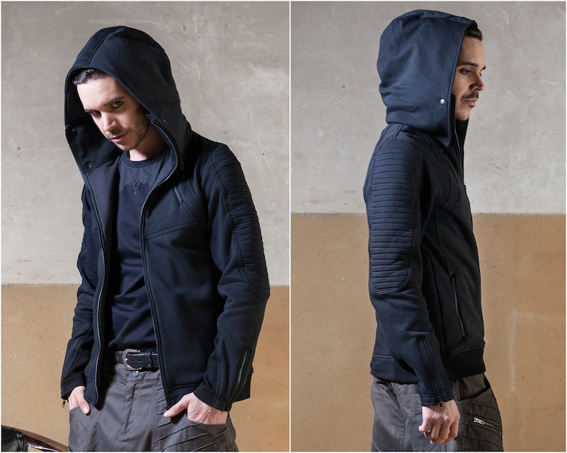 Cyberpunk Jacket Futuristic Clothing Apocalyptic Clothing | Etsy