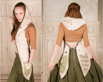 Frock coat fairy costume for women and steampunk festival clothing