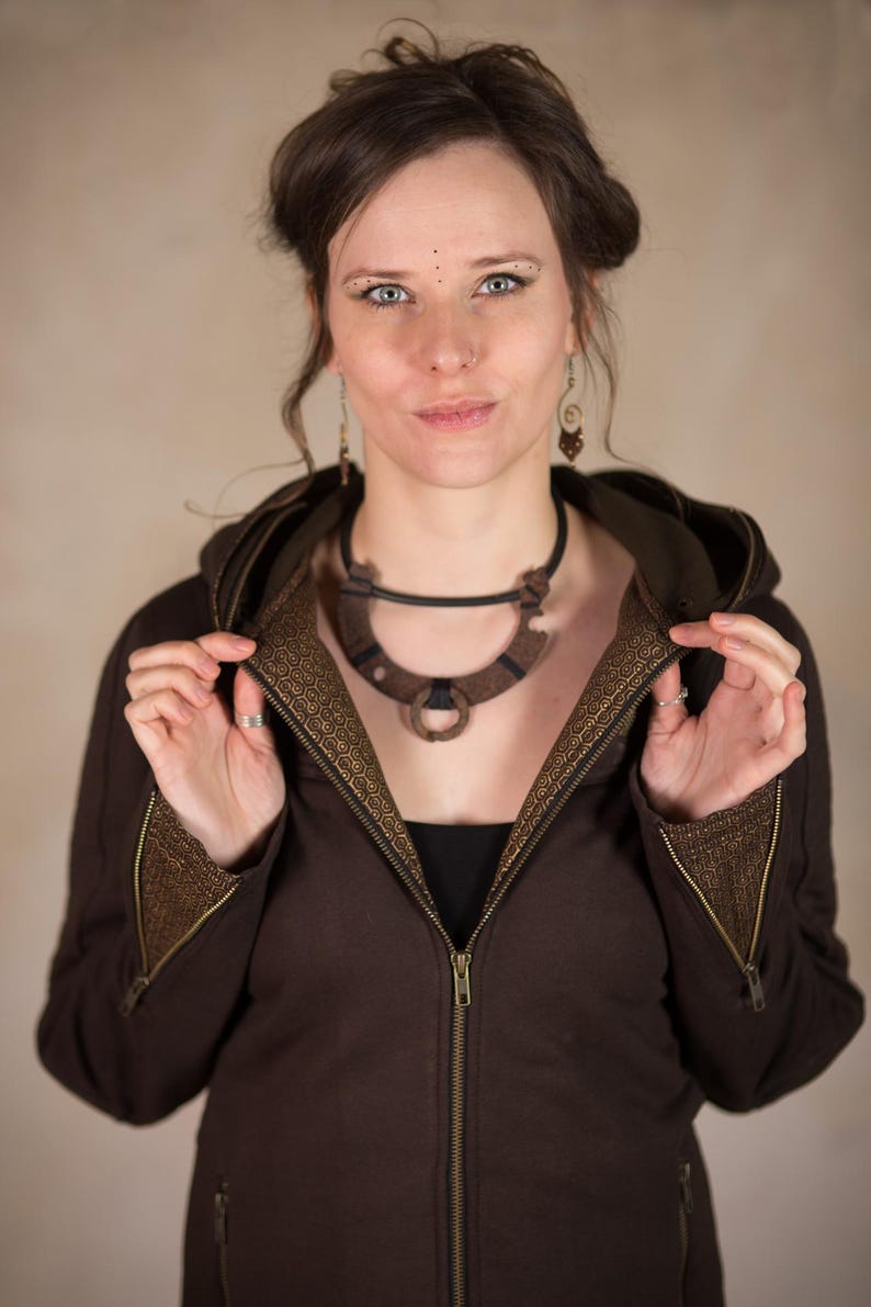 Cyberpunk Jacket and Apocalyptic Clothing for Futuristic Clothing and Star Wars Cosplay | Steampunk Jacket image 11