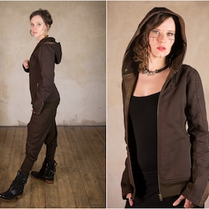 Star Wars Cosplay and Cyberpunk Jacket as Apocalyptic Clothing | Futuristic Clothing | Steampunk Jacket | Jacket Rey Mocca